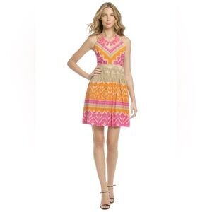 Trina Turk size 6 Silk Blend  Anargosa Desert Dress